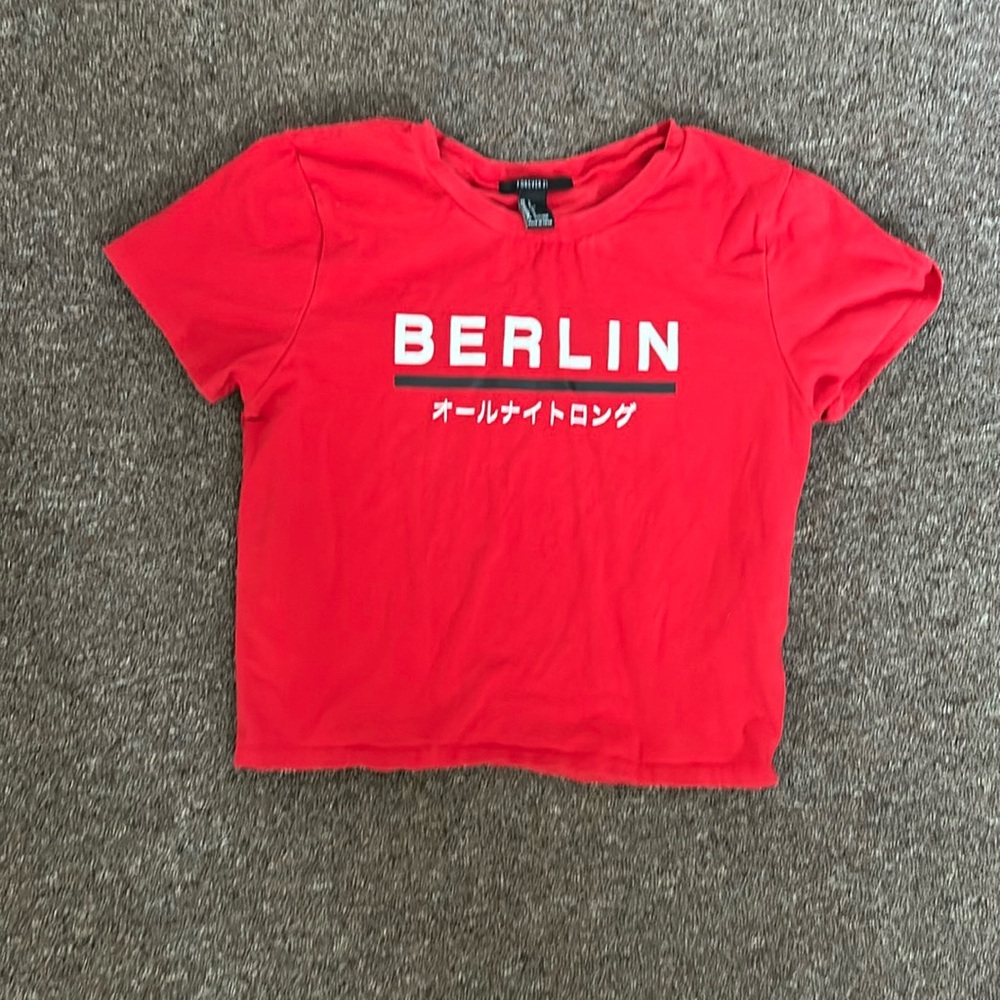 Cropped Tee Forever 21